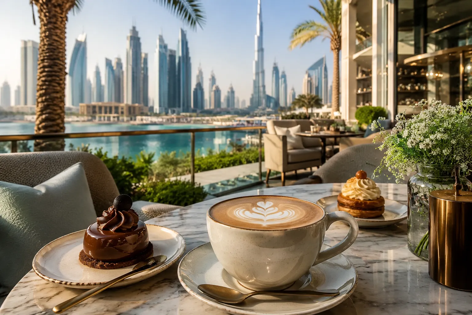 List of top cafés in Dubai