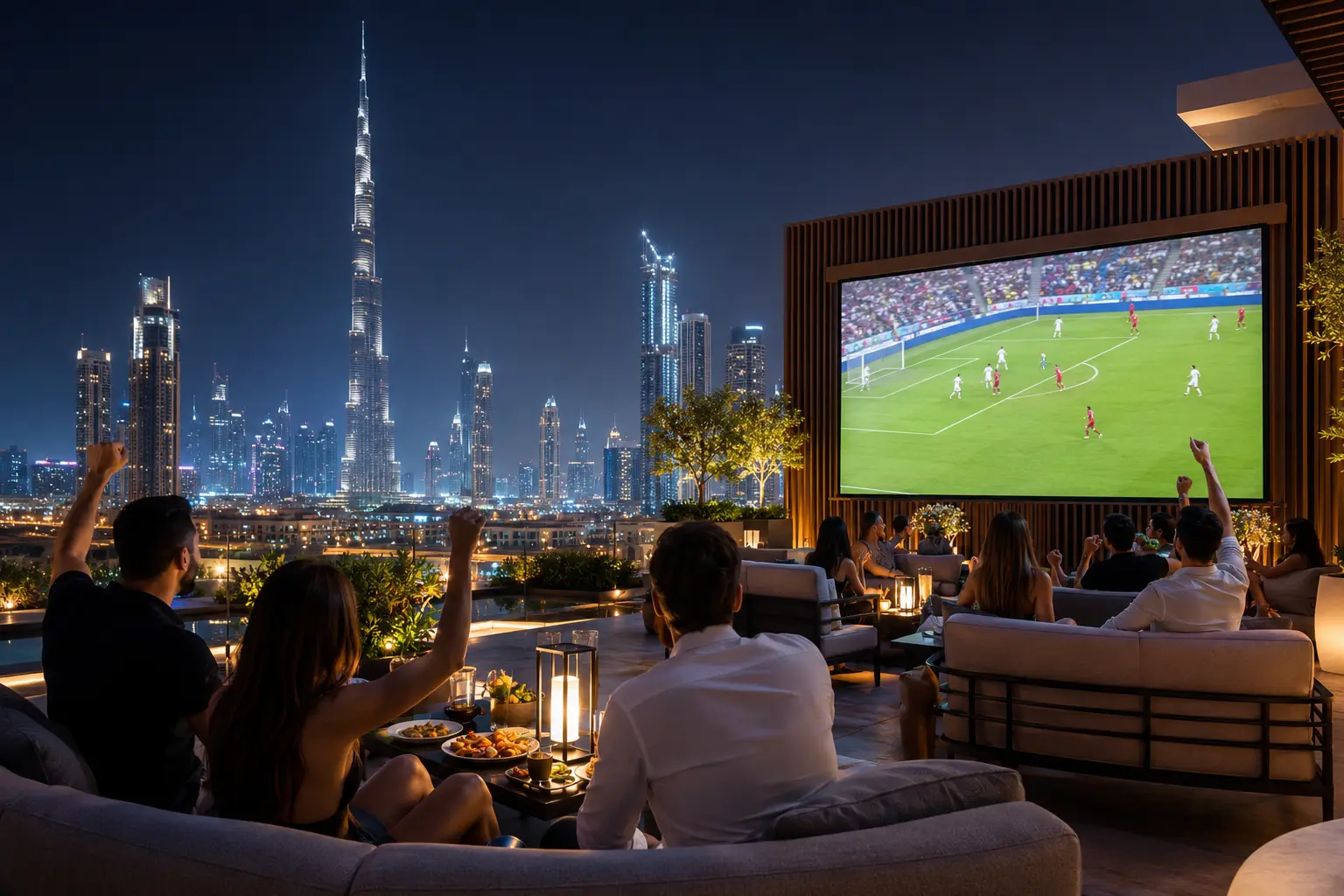 Where to watch FIFA world cup 2026 in Dubai